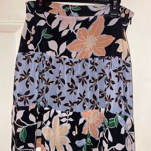 Floral skirt from the loft new before worn